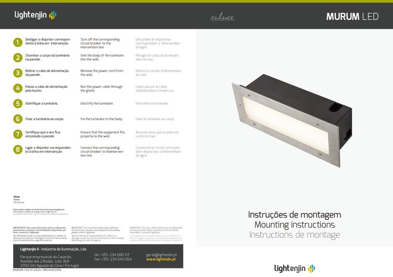 Lightenjin MURUM Mounting instructions