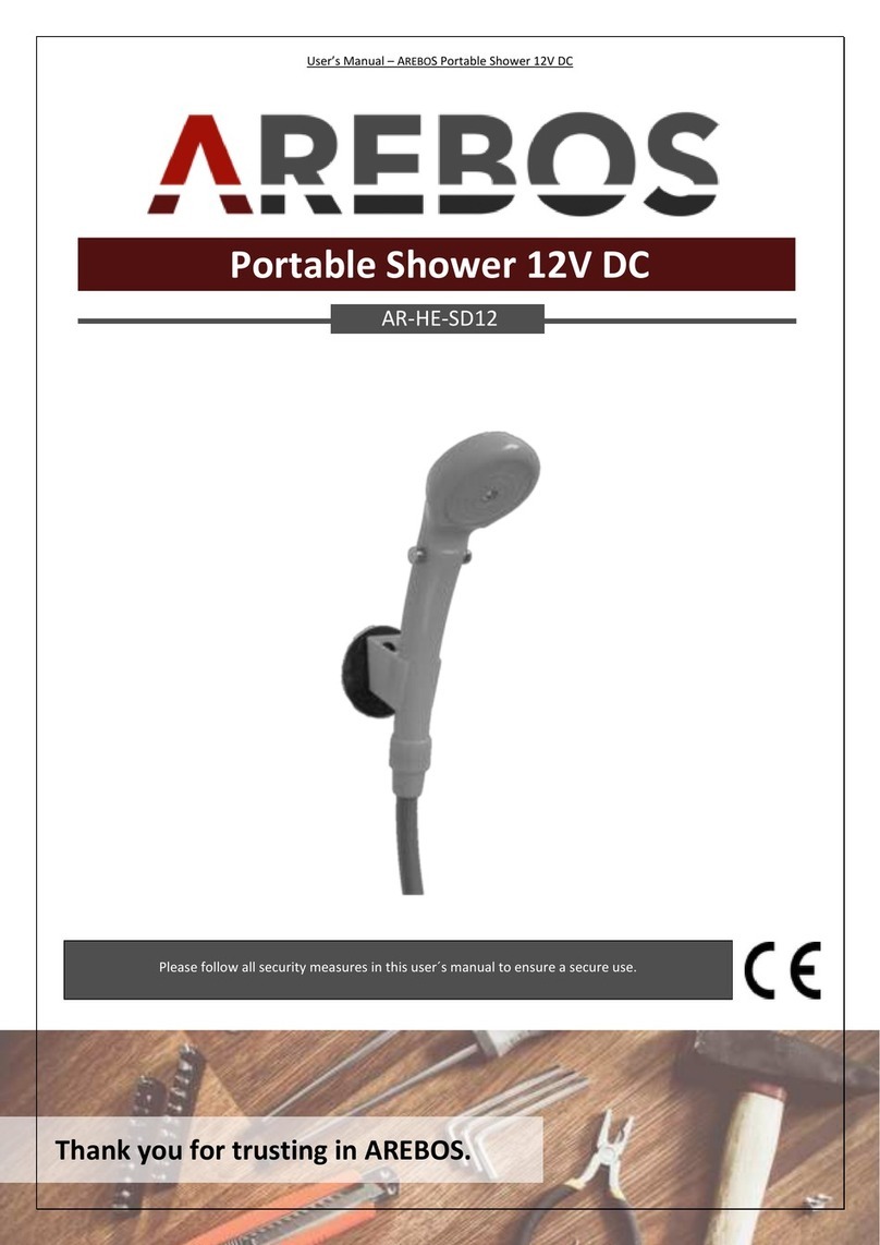 AREBOS AR-HE-SD12S user manual