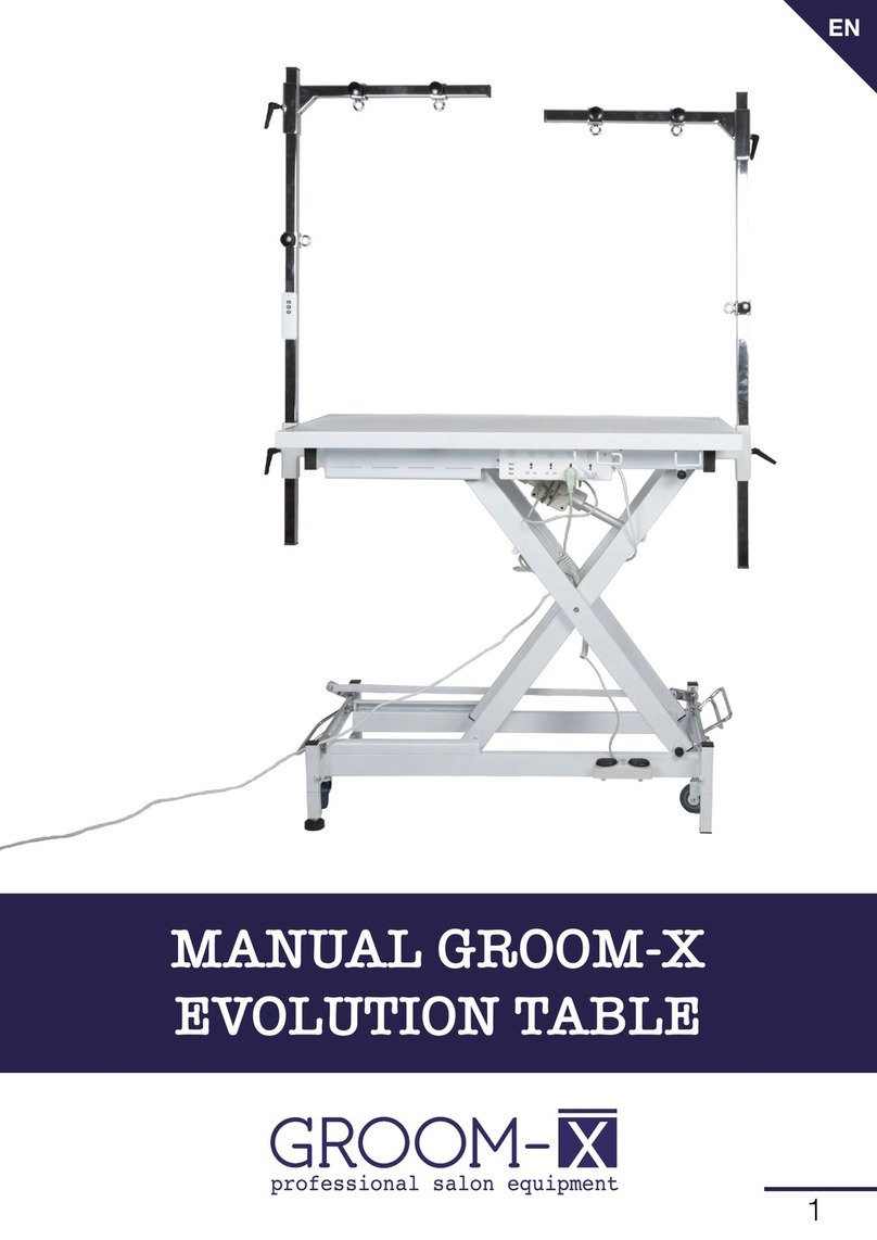 GROOM-X EVOLUTION manual