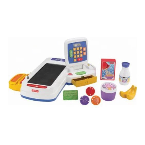 Fisher-Price Y3657 instruction sheet