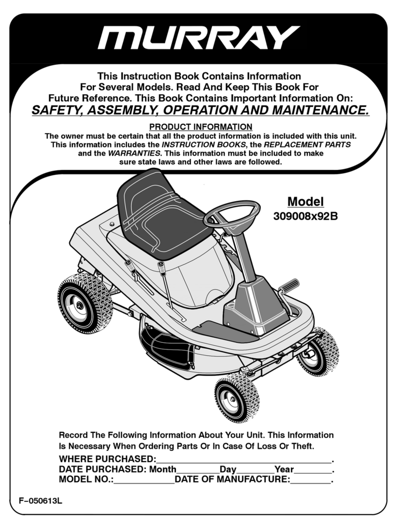 Murray 309008x92B User manual Murray 309008x92B User manual