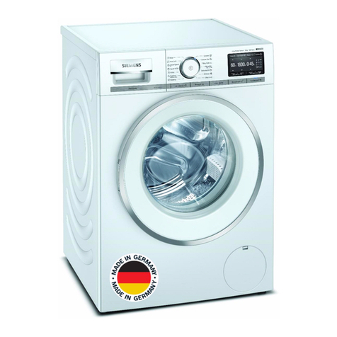 Siemens WM16XEH1IL User manual
