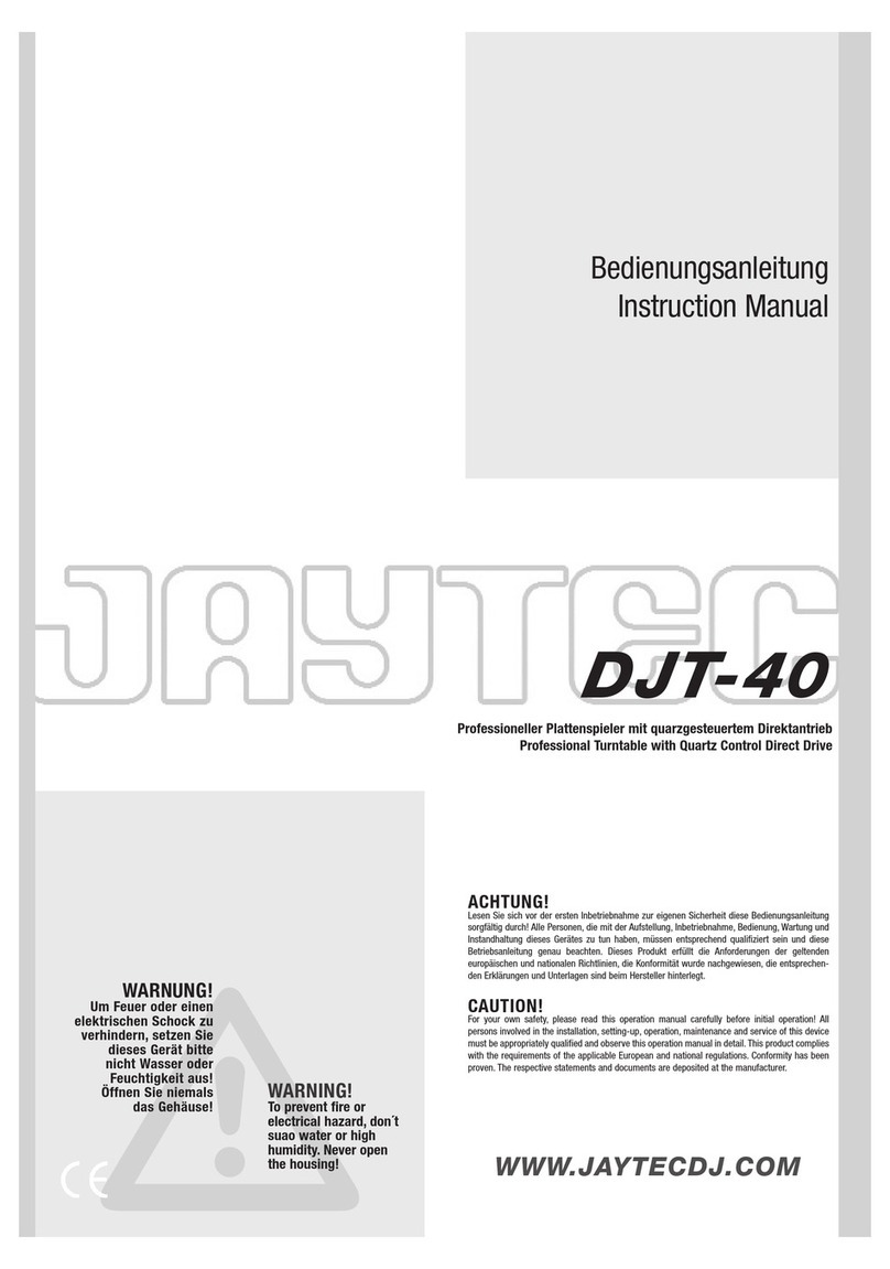 jaytec DJT-40 User manual