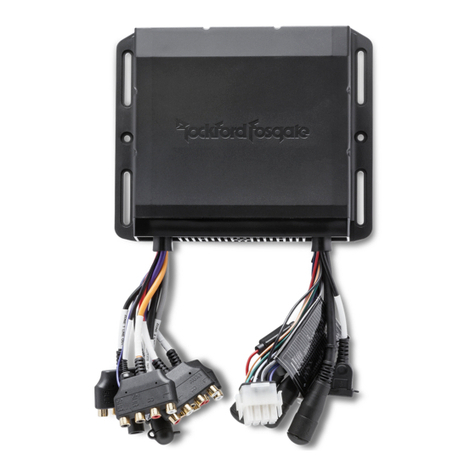 Rockford Fosgate PUNCH PMX-8BB instructions