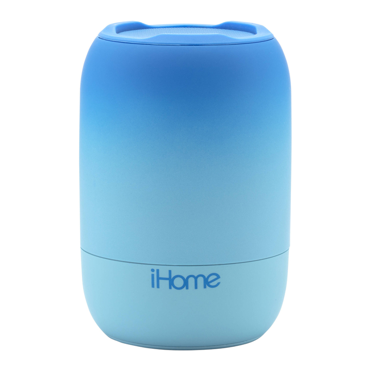 iHome PLAYFADE iBT400 quick start guide