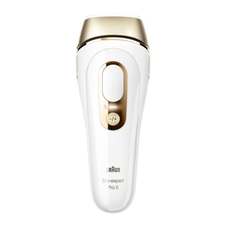 Braun Silk-expert Pro 5 User manual
