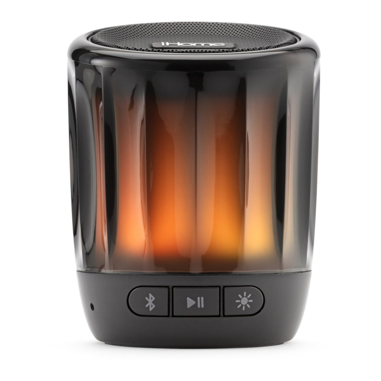 iHome PLAYGLOW MINI iBT810 quick start guide