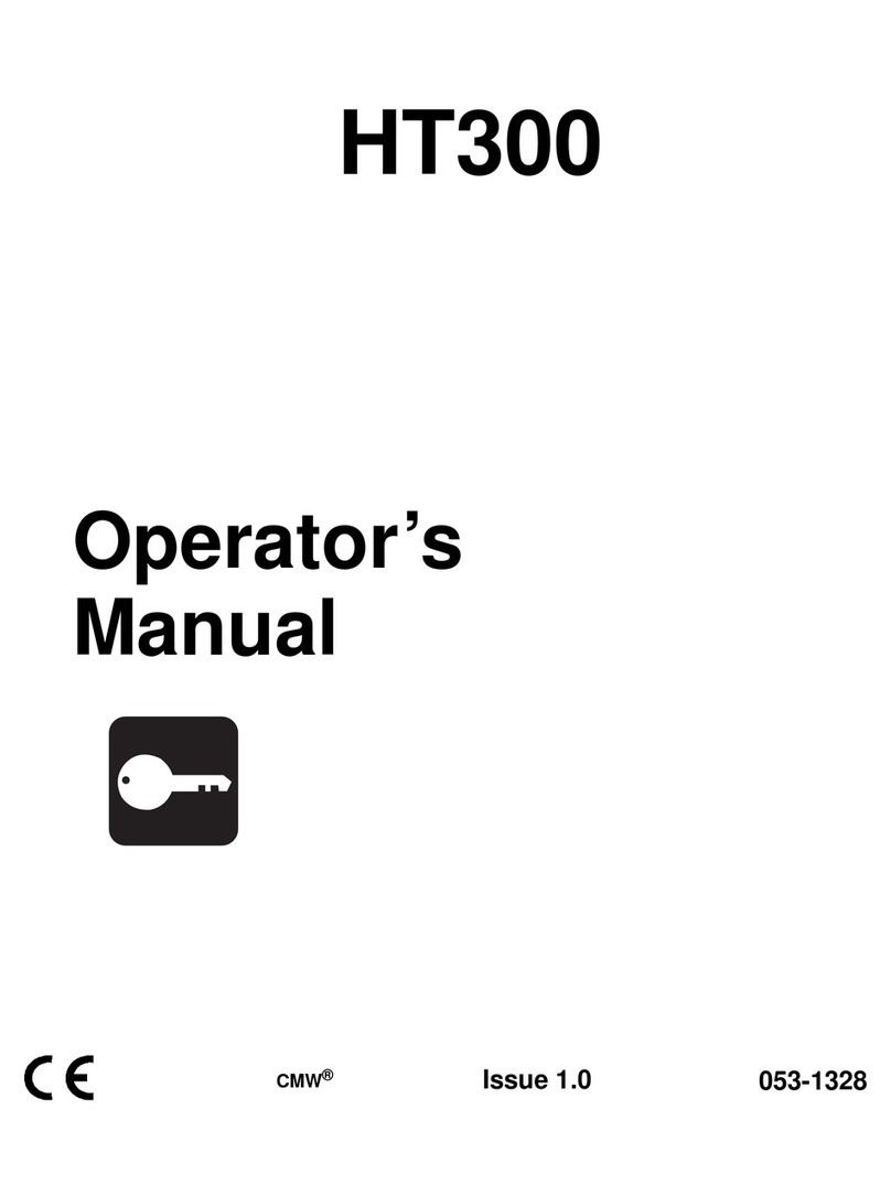 Ditch Witch HT300 Operator's manual