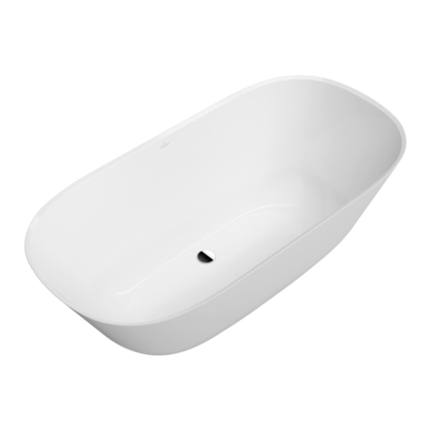 Villeroy & Boch Antheus Installation and operating instructions Villeroy & Boch Antheus Installation and operating instructions