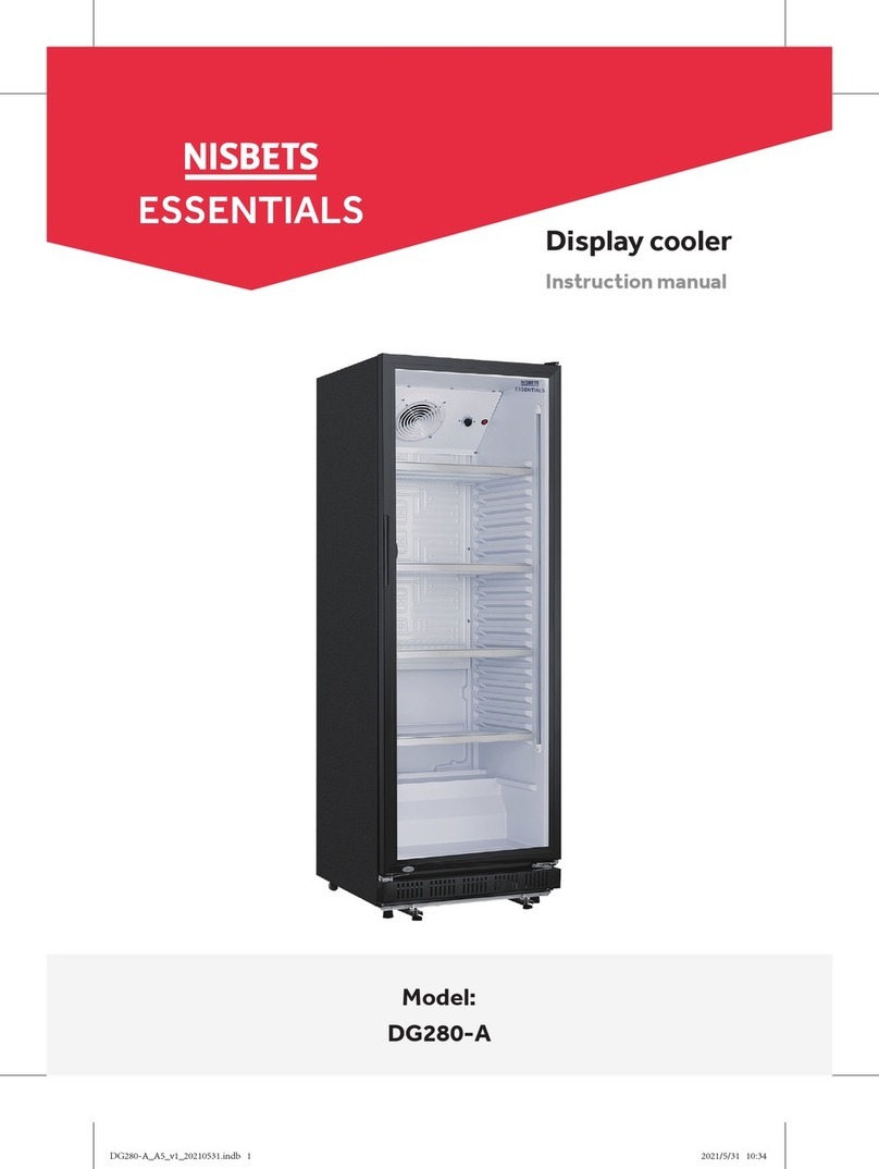 NISBETS ESSENTIALS DG280-A instruction manual