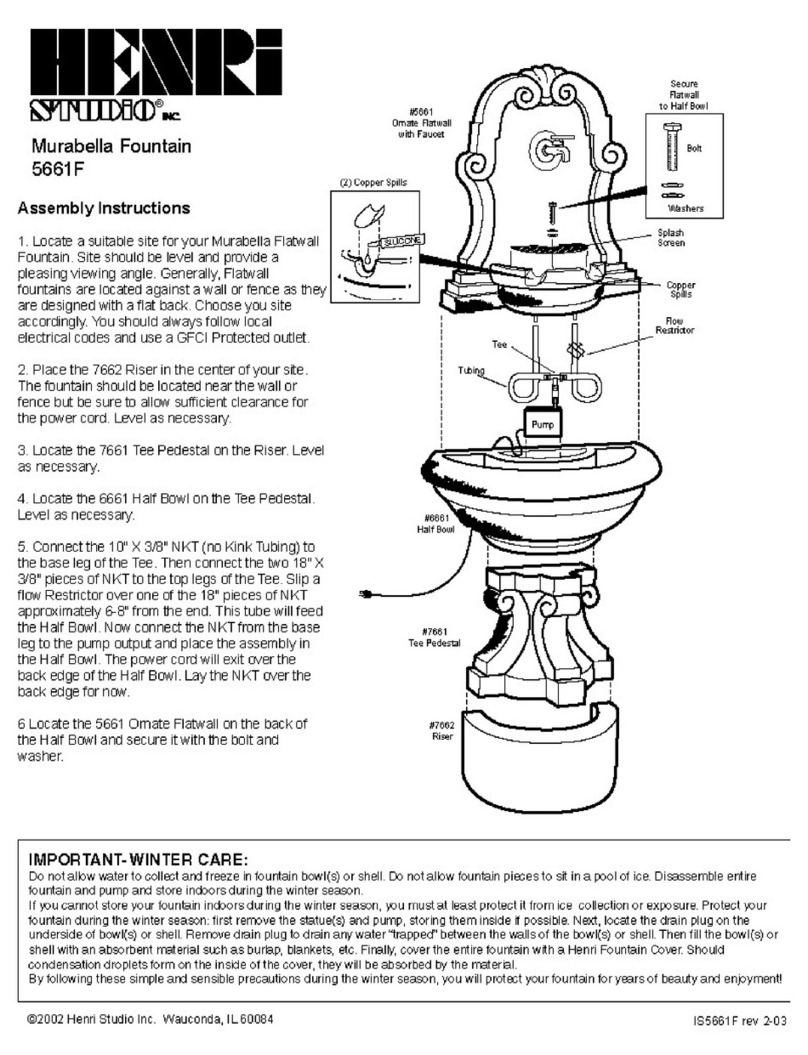 Henri Studio 5661F quick start guide Henri Studio 5661F quick start guide