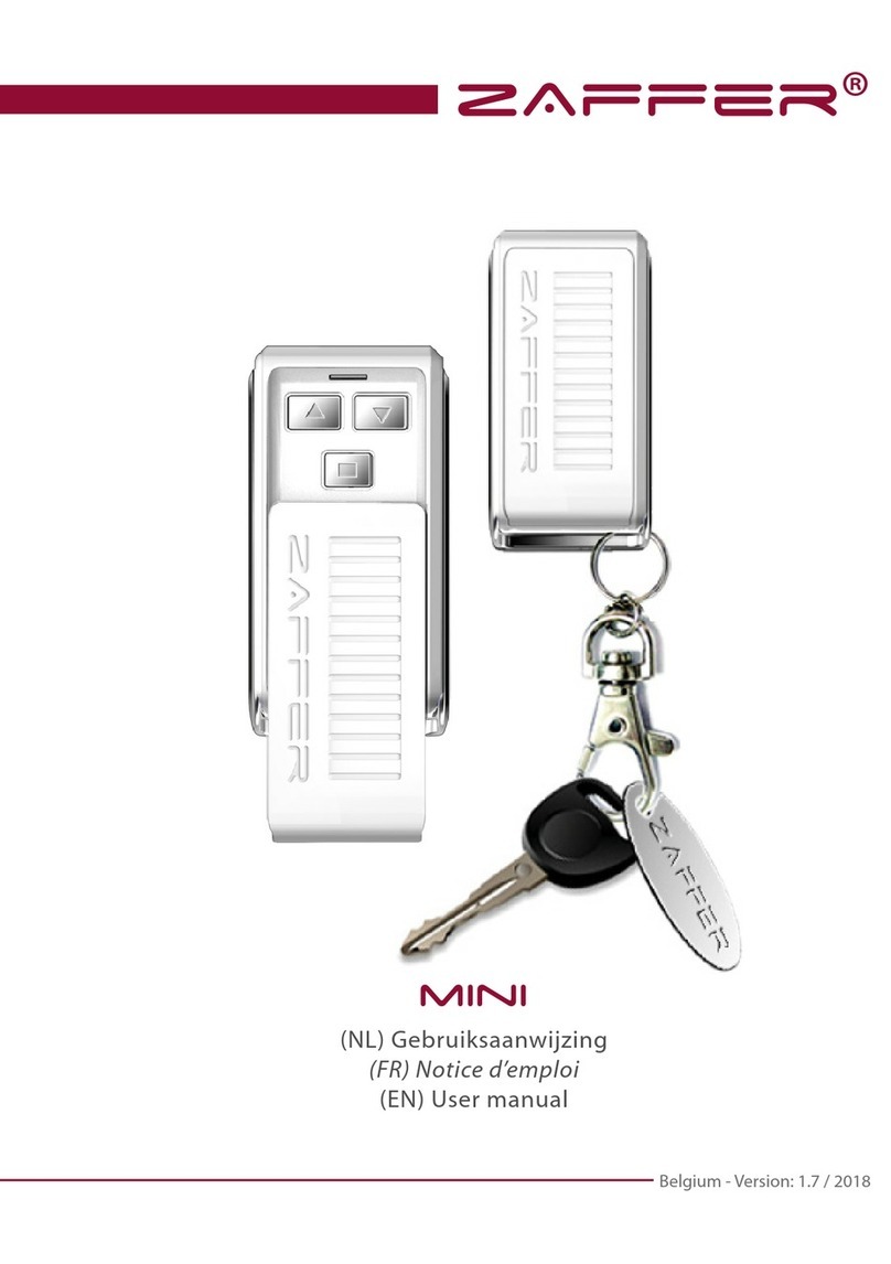 ZAFFER MINI user manual