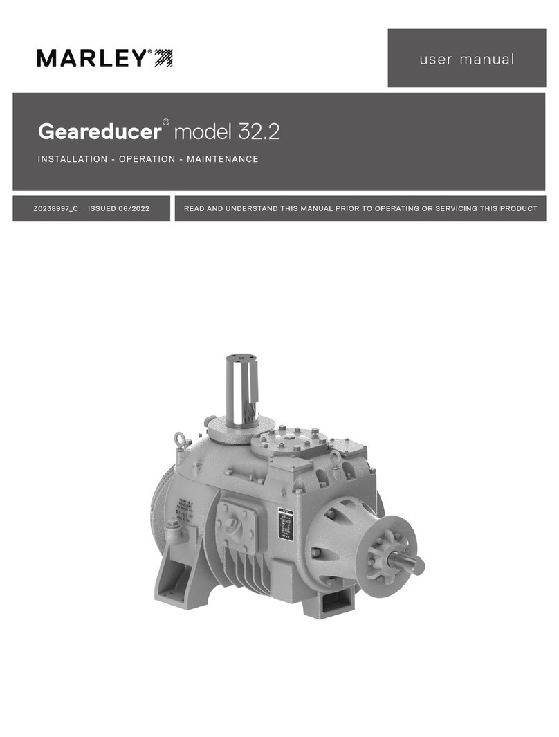 Marley Geareducer 32.2 user manual Marley Geareducer 32.2 user manual