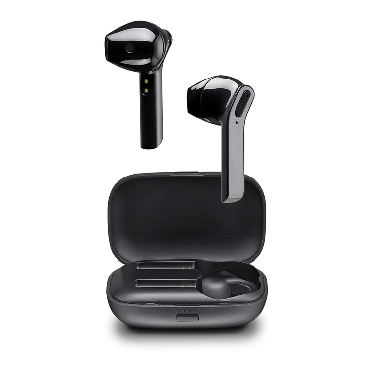 iLive Truly Wire Free Earbuds IAEBT449 User manual
