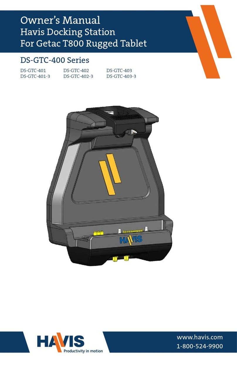 Havis DS-GTC-400 Series User manual