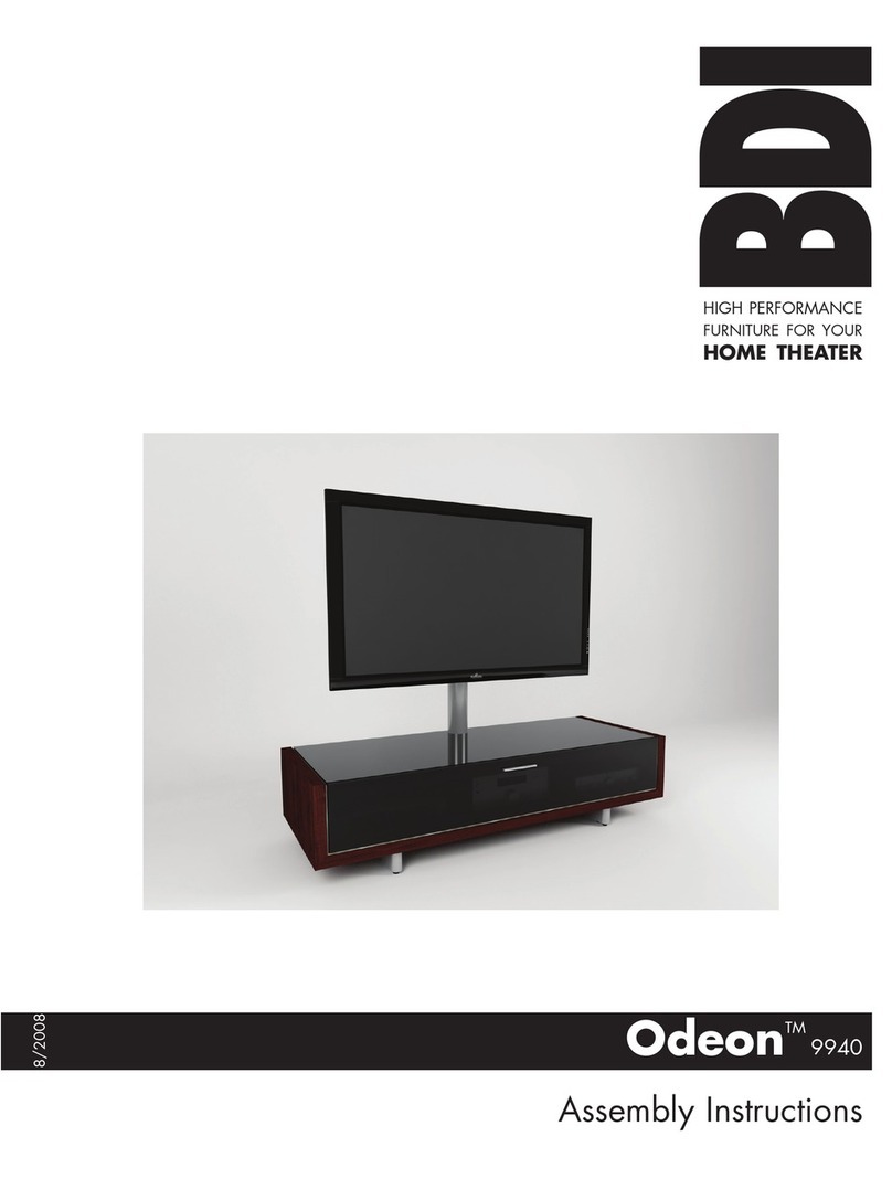 BDI Odeon 9940 Assembly instructions BDI Odeon 9940 Assembly instructions