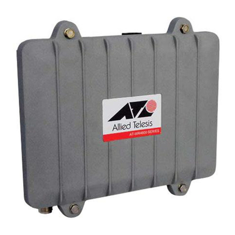 Allied Telesis AT-WR4662n Quick installation guide