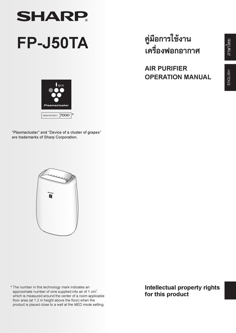 Sharp FP-J50TA User manual
