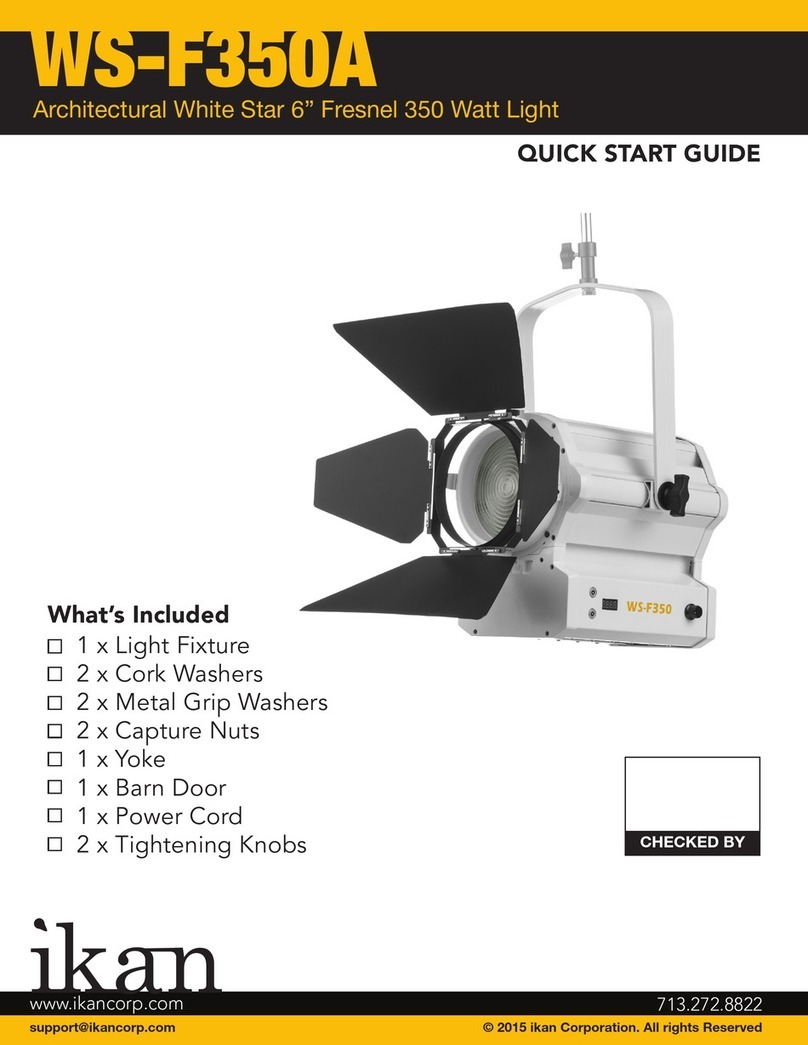 Ikan WS-F350A quick start guide