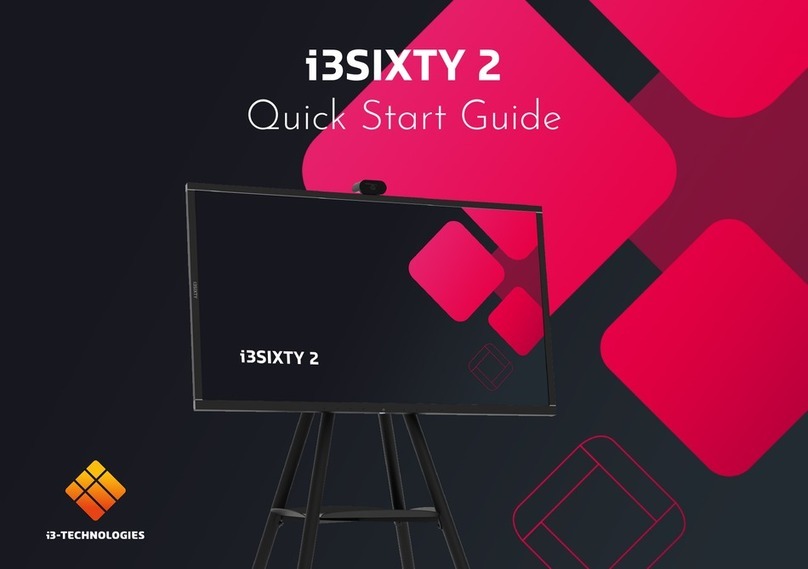 i3-TECHNOLOGIES i3SIXTY 2 quick start guide