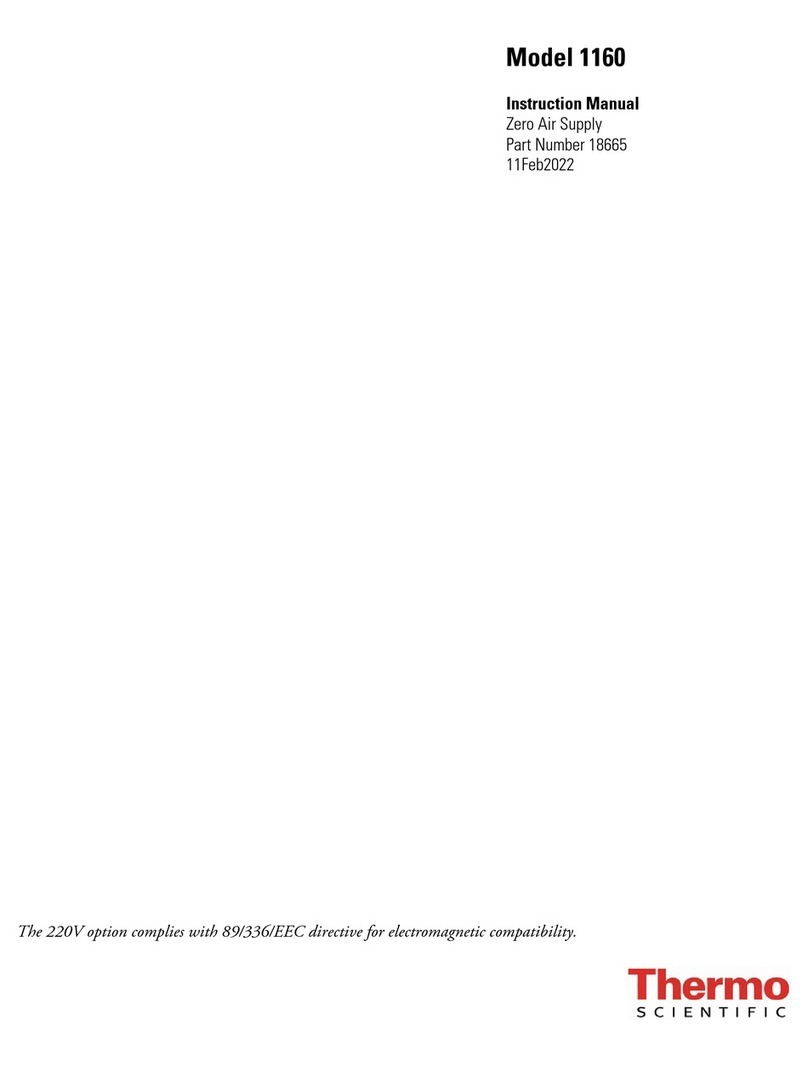 Thermo Scientific 1160 instruction manual