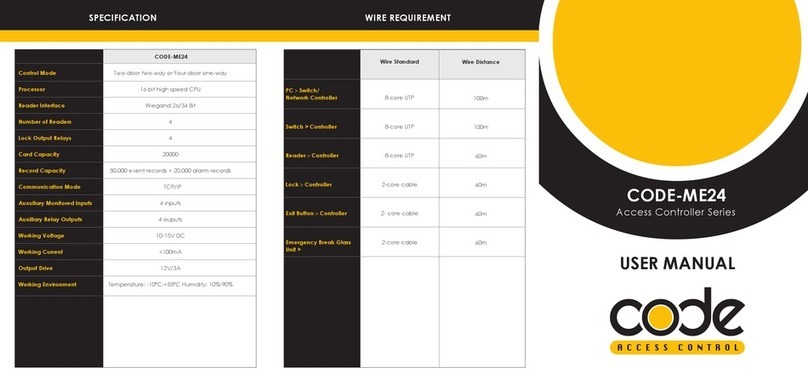 Code ME24 user manual