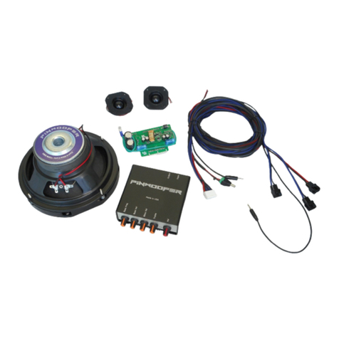 SubDude Audio PINWOOFER User manual