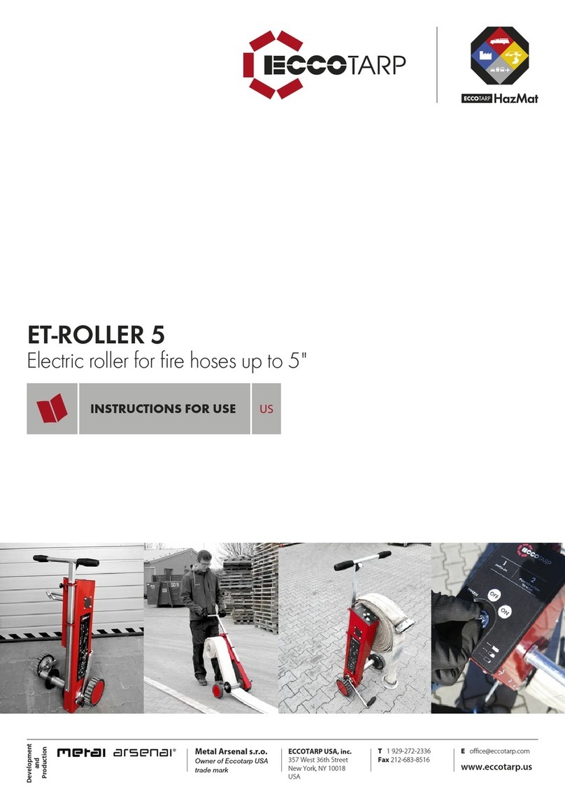 ECCOTARP ET-ROLLER 5 User manual
