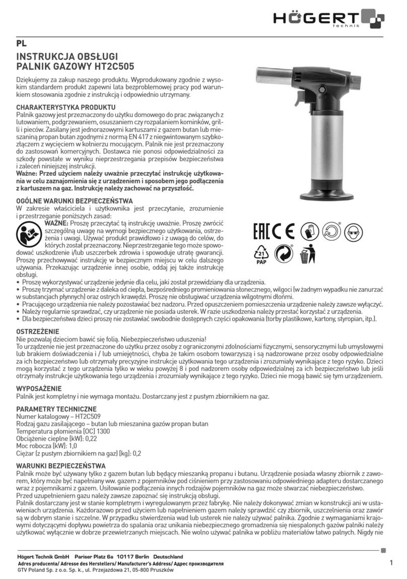 HOGERT HT2C505 User manual