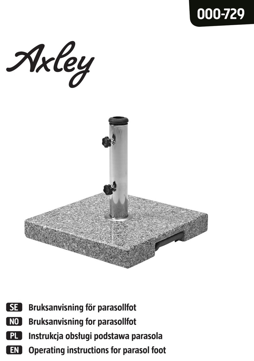 Axley 000-729 User manual