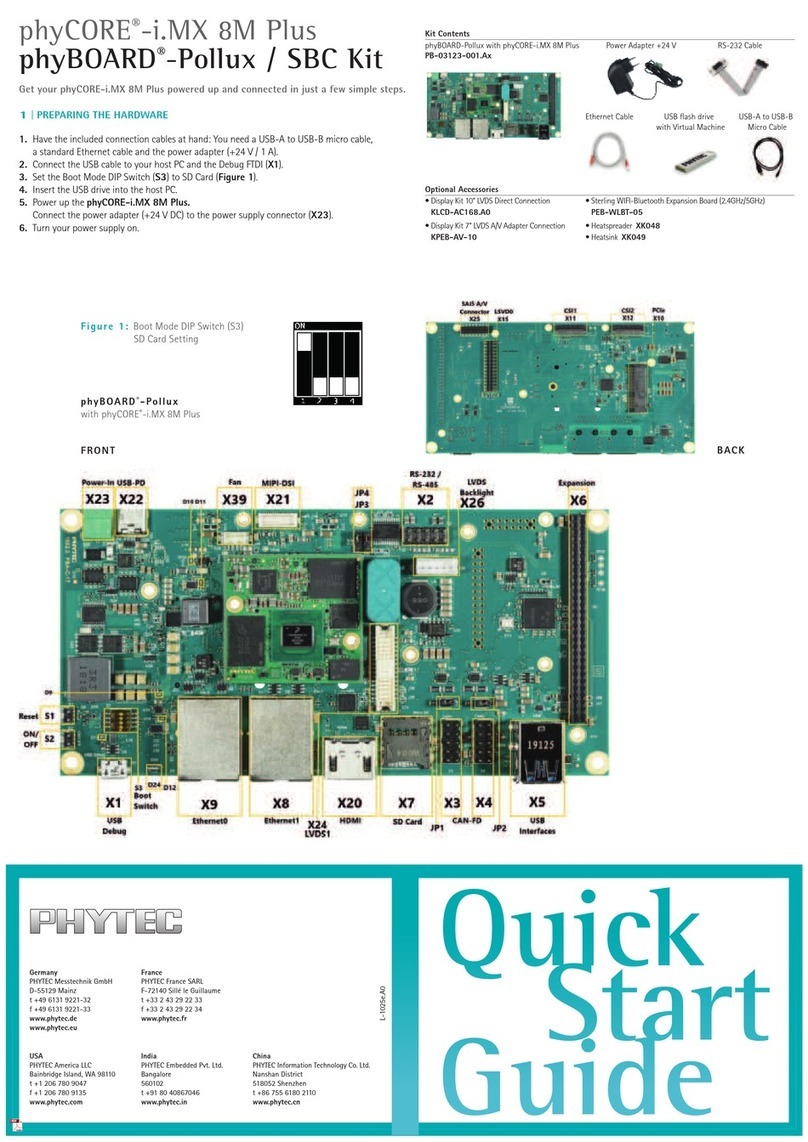 Phytec phyCORE-i.MX 8M Plus User manual