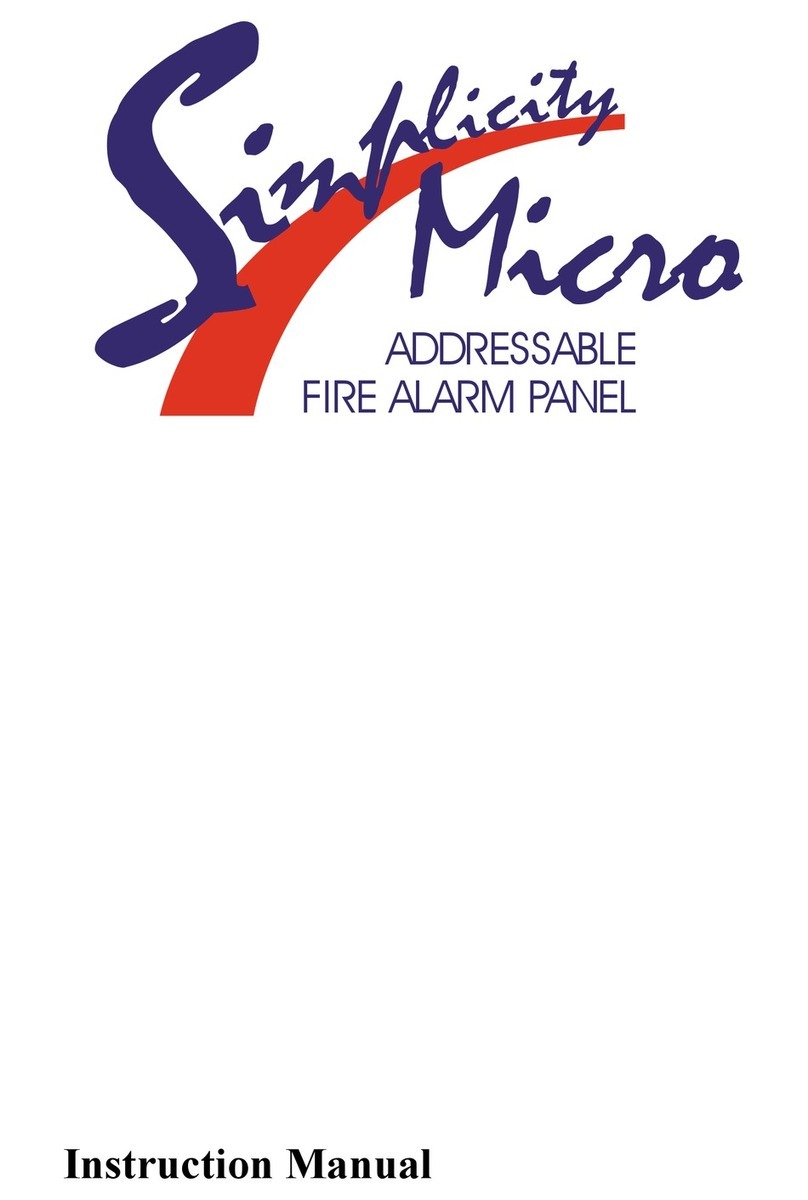 Zeta Alarm Systems SIMPLICITY MICRO instruction manual