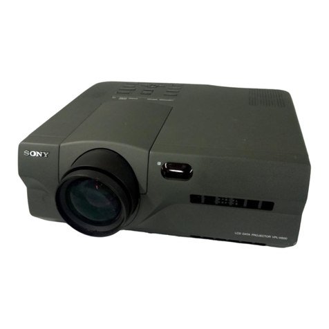 Sony VPL-X600U Mk II User manual