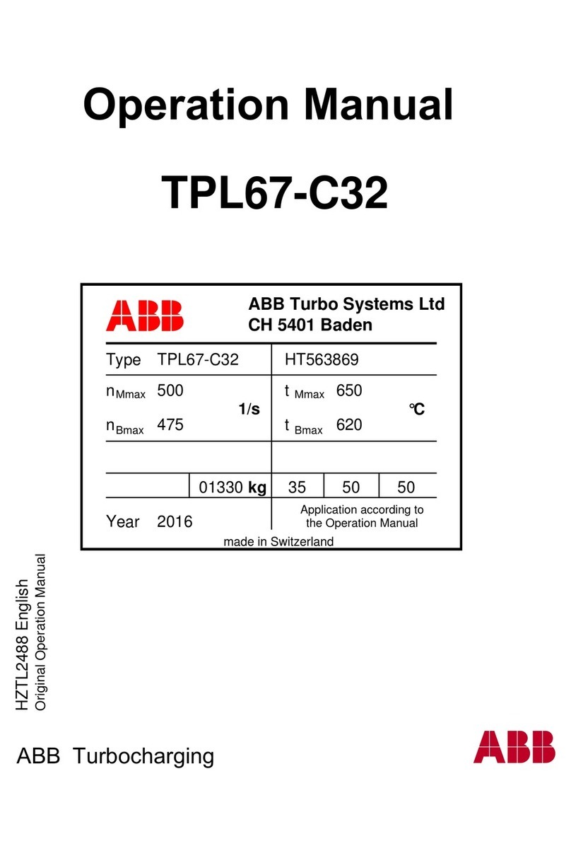 ABB HT563869 Operation manual