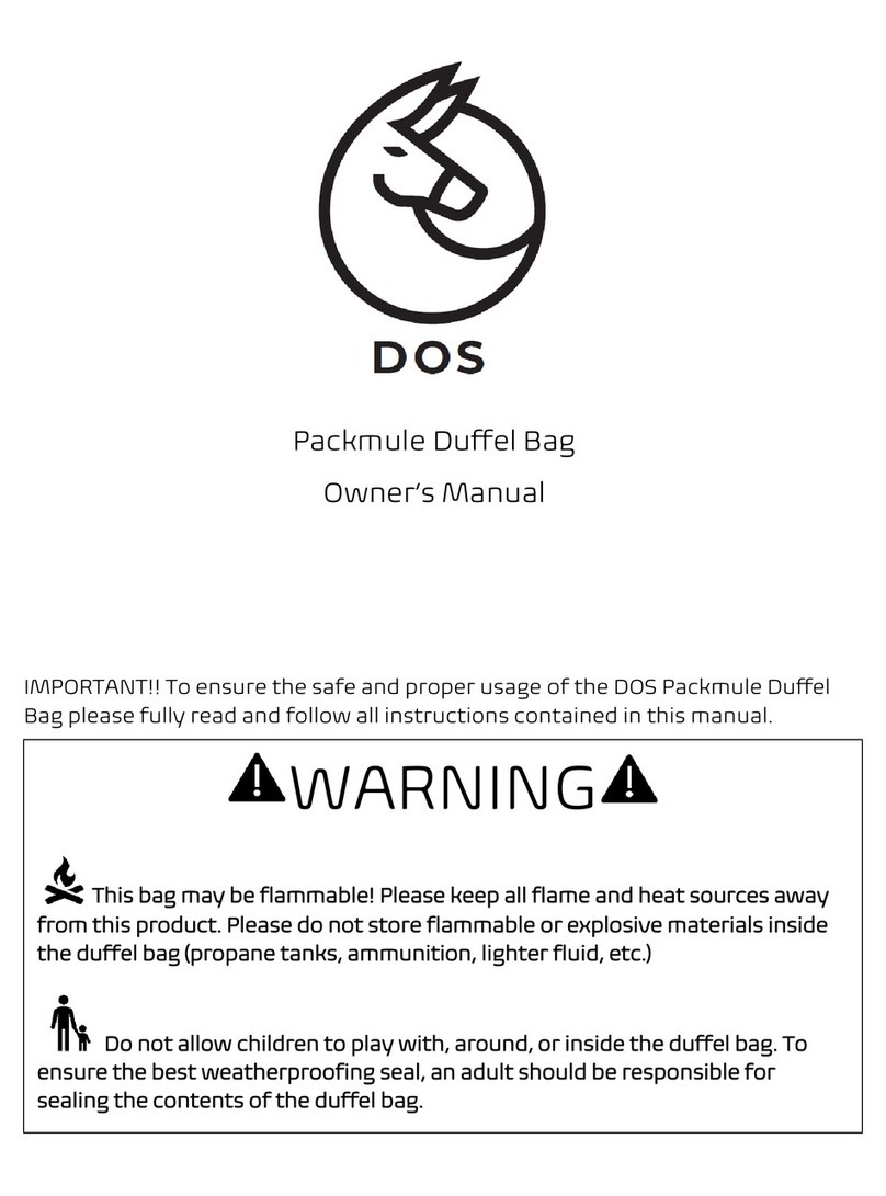 Dos Packmule owner's manual