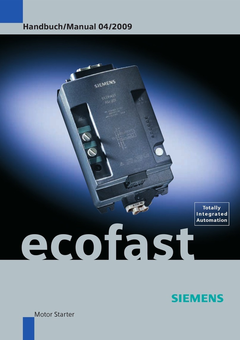 Siemens ecofast 3RK1702-2GB18-0AA1 User manual