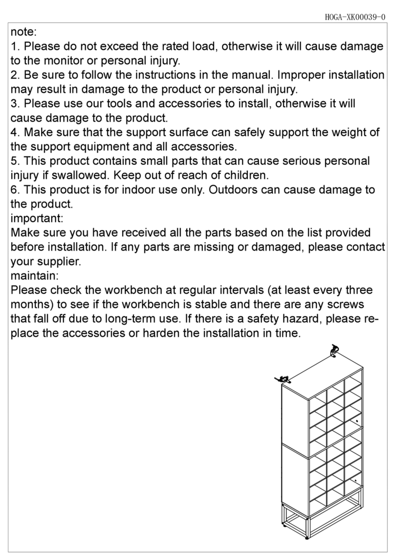 Tribesigns HOGA-XK00039-0 manual