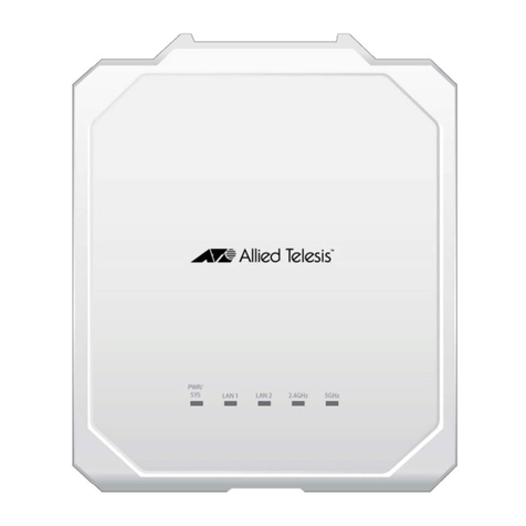 Allied Telesis TQ6000 GEN2 Management Software User Guide