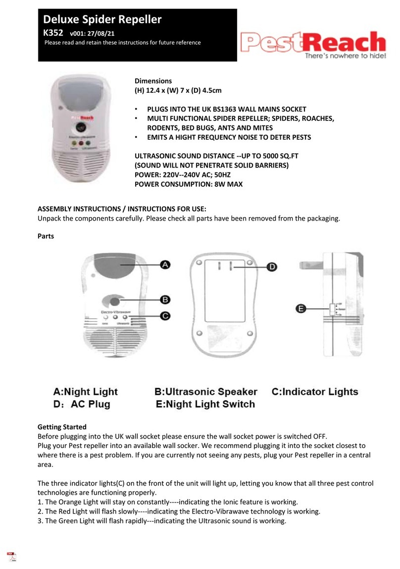 PestReach K352 user guide