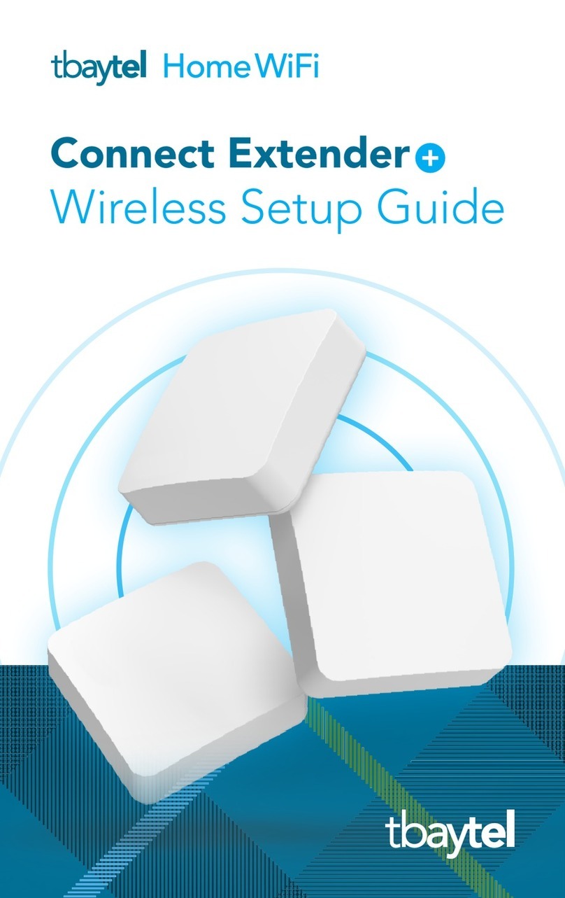 Tbaytel Connect Extender+ Wireless setup guide