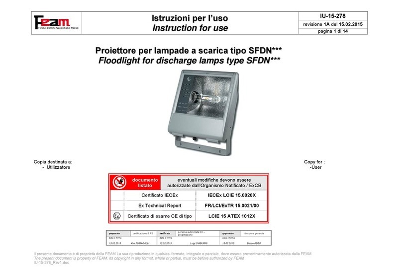 FEAM SFDN Series User manual