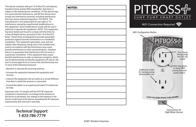 RICHTECH PITBOSS+ manual