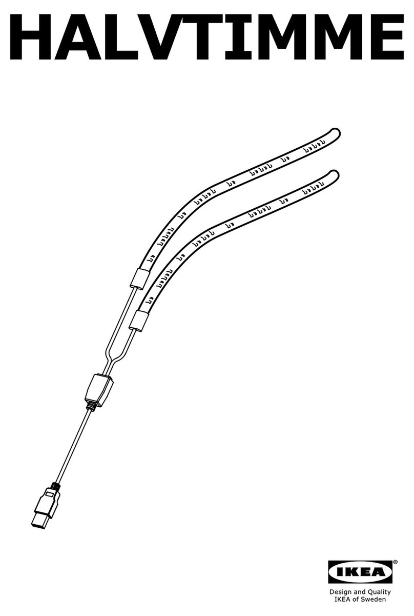 IKEA HALVTIMME quick start guide