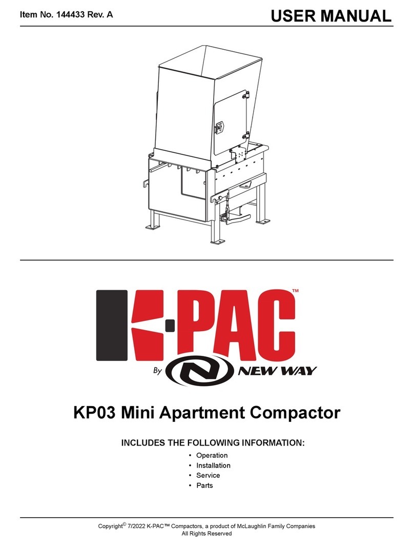 McLaughlin New Way K-PAC KP03 User manual