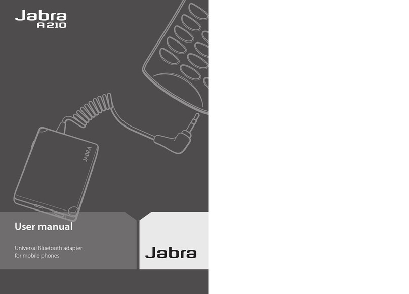 Jabra A210 User manual Jabra A210 User manual