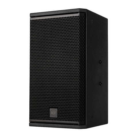 RCF X-MAX 10 User manual