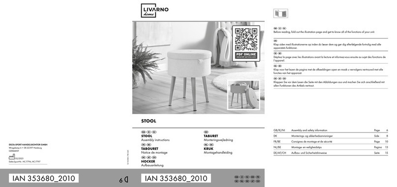 LIVARNO home 353680-2010 User manual