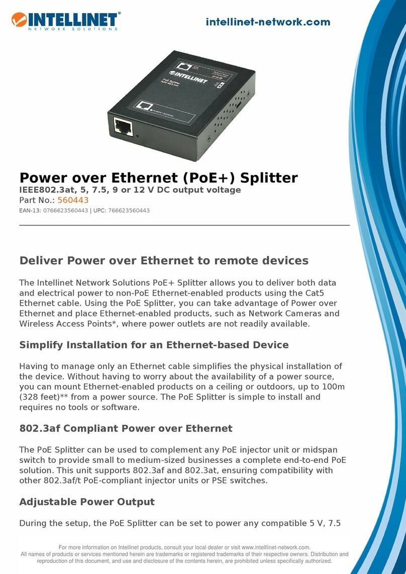 Intellinet 560443 quick start guide