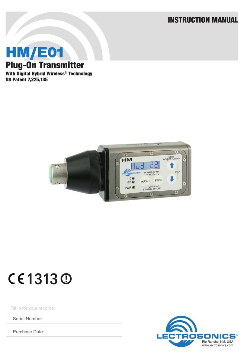 Lectronics HM/E01 User manual