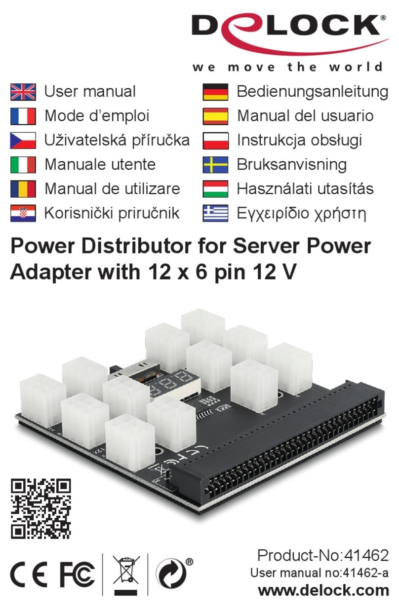 DeLOCK 41462 User manual